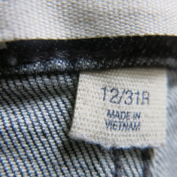 UNIVERSAL THREAD Jeans Vintage Straight Size 12/31R Women Distressed Gray - Picture 11 of 14